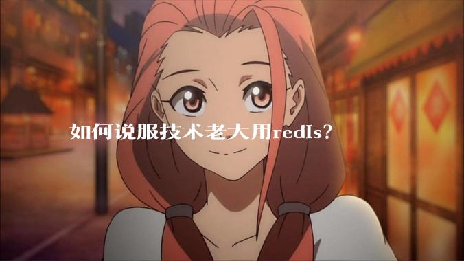 如何说服技术老大用redis？
